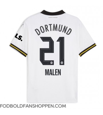 Borussia Dortmund Donyell Malen #21 Tredjetrøje 2024-25 Kortærmet